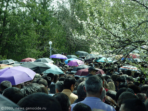 Ереван, Цицернакаберд, 24 апреля 2009